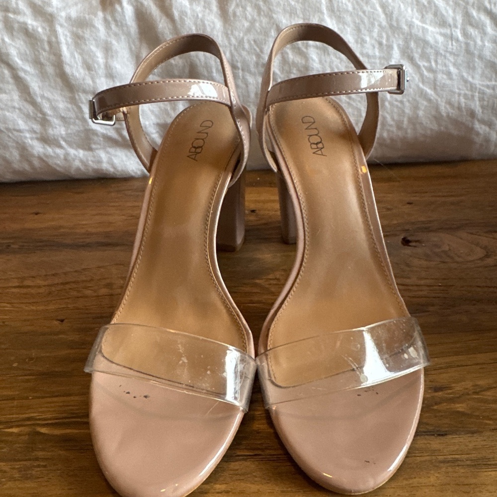 Nordstrom Abound Nude Heel